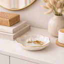 Crushed Shell Petal Bowl