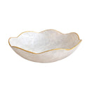 Crushed Shell Petal Bowl