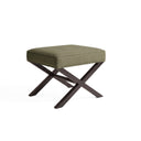 Custom Made Cross leg Ottoman