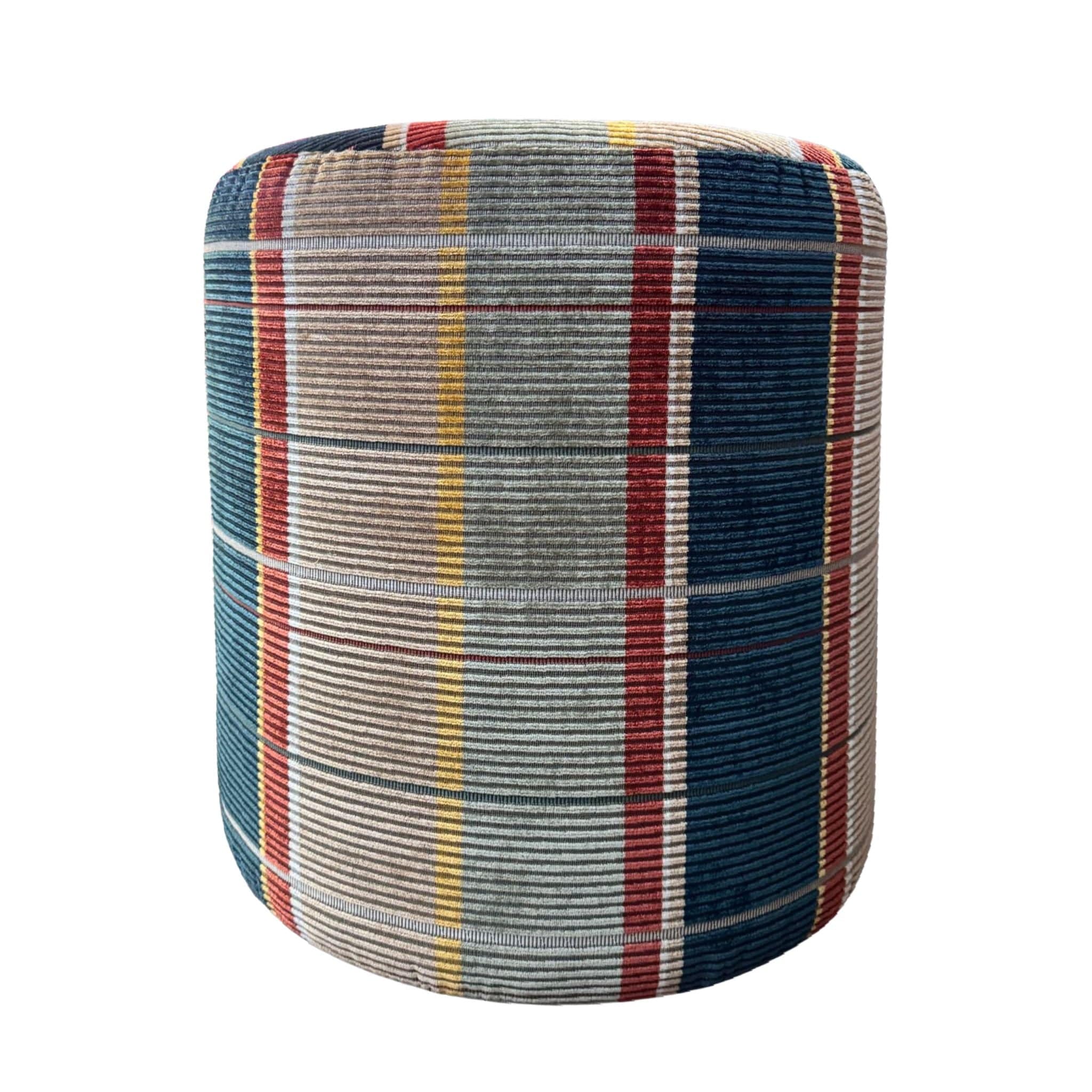 Dario Velvet Ottoman