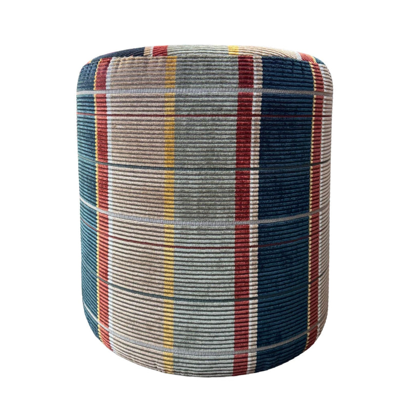 Dario Velvet Ottoman