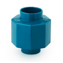 Deko Object - Hexagon - Petrol Blue
