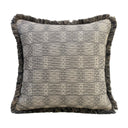 Diamond Weave 55x55cm Fringed Cushion