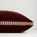 Edward Oxblood 50x50cm Cushion