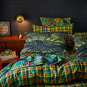 Emilia Ink Linen Standard Pillowcase Set
