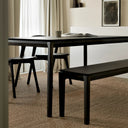 Ethnicraft Oak Bok Bench Black