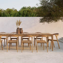 Ethnicraft Teak Bok Outdoor Dining Chair