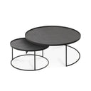 Ethnicraft Tray Nesting Coffee Table Set