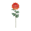 Faux Coral Mum Spray