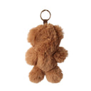 Faux Fur Teddy Bear Keyring