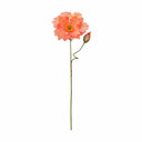 Faux Peach Iceland Poppy Flower