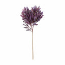 Faux Ruscus Burgundy Leaf Spray