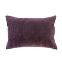 Faze Plum Velvet 50x35cm Cushion