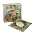 Fico D'India Square Glass Plate and Soap