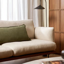 Flaxmill Winter Moss 40x90cm Lumbar Cushion