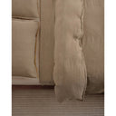 Flocca Brun Linen Pillowcase