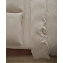 Flocca Sable Linen Duvet Cover - Australian Super King