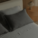Flocca Tempest Linen King Pillowcase