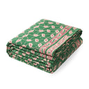 Floral Vine Kantha Quilt