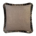 Florescence Noir Jardin 45x45cm Fringed Cushion