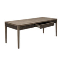 Fluted Oak Console Table