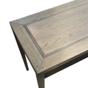 Fluted Oak Console Table