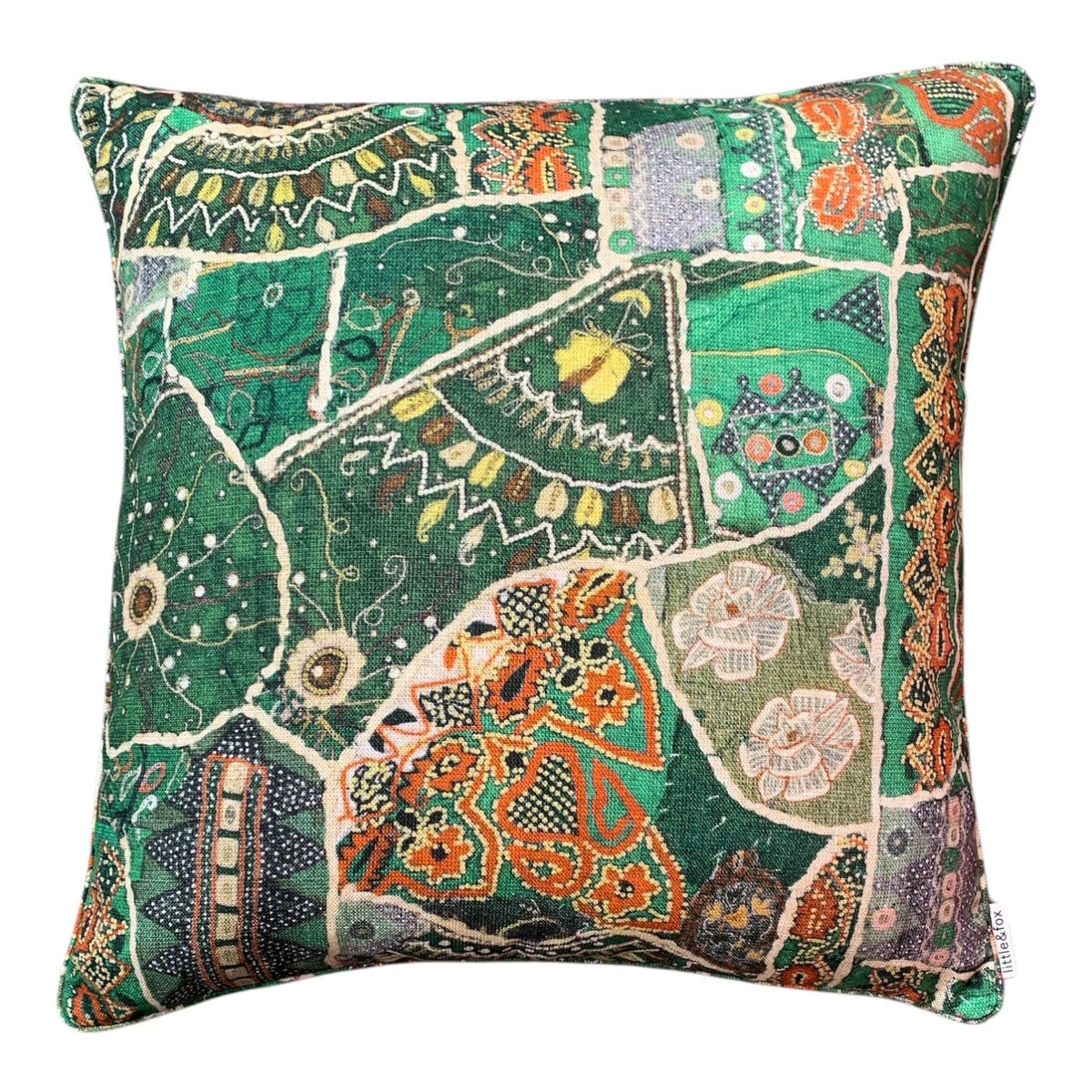 front-row-jewel-green-55x55cm-cushion_Little-and-fox