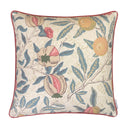 Fruit Ivory 45x45cm Piped Cushion