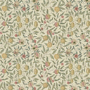 Fruit Ivory/Teal Cotton Fabric