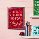 Fun House Kitchen Large Tile