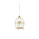 Gilded Bird Cage Bauble