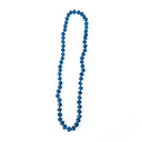 Glacier Blue Beaded Resin Necklace