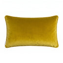 Wild Midnight Parrot 60x35cm Piped Cushion