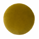 Gold Cotton Velvet 40cm Round Cushion
