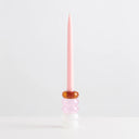 Grande Pauline Candle Holder - Amber, Pink, White