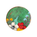 Green Floral Albasia Canister