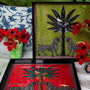Green Sahara Square Tray