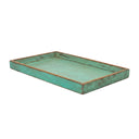 Green Wooden Tray