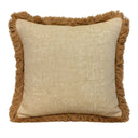 Hampstead Tobacco 50x50cm Fringed Cushion
