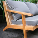 Harbour Teak 3 Seater Outdoor Sofa