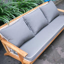 Harbour Teak 3 Seater Outdoor Sofa