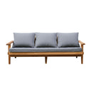 Harbour Teak 3 Seater Outdoor Sofa