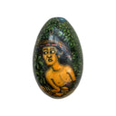 Harvesters Medium Handpainted Wooden Egg