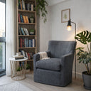 Hemmingway Swivel Chair in Epitome Mineral