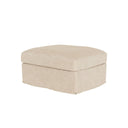 Hendrix Linen Ottoman