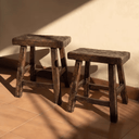 Heritage Rectangular Wood Stool