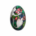 Herons Medium Handpainted Wooden Egg