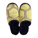 Honeycomb Large Black Slippers