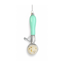 Ice Cream Scoop Ornament - Green