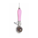 Ice Cream Scoop Ornament - Light Pink
